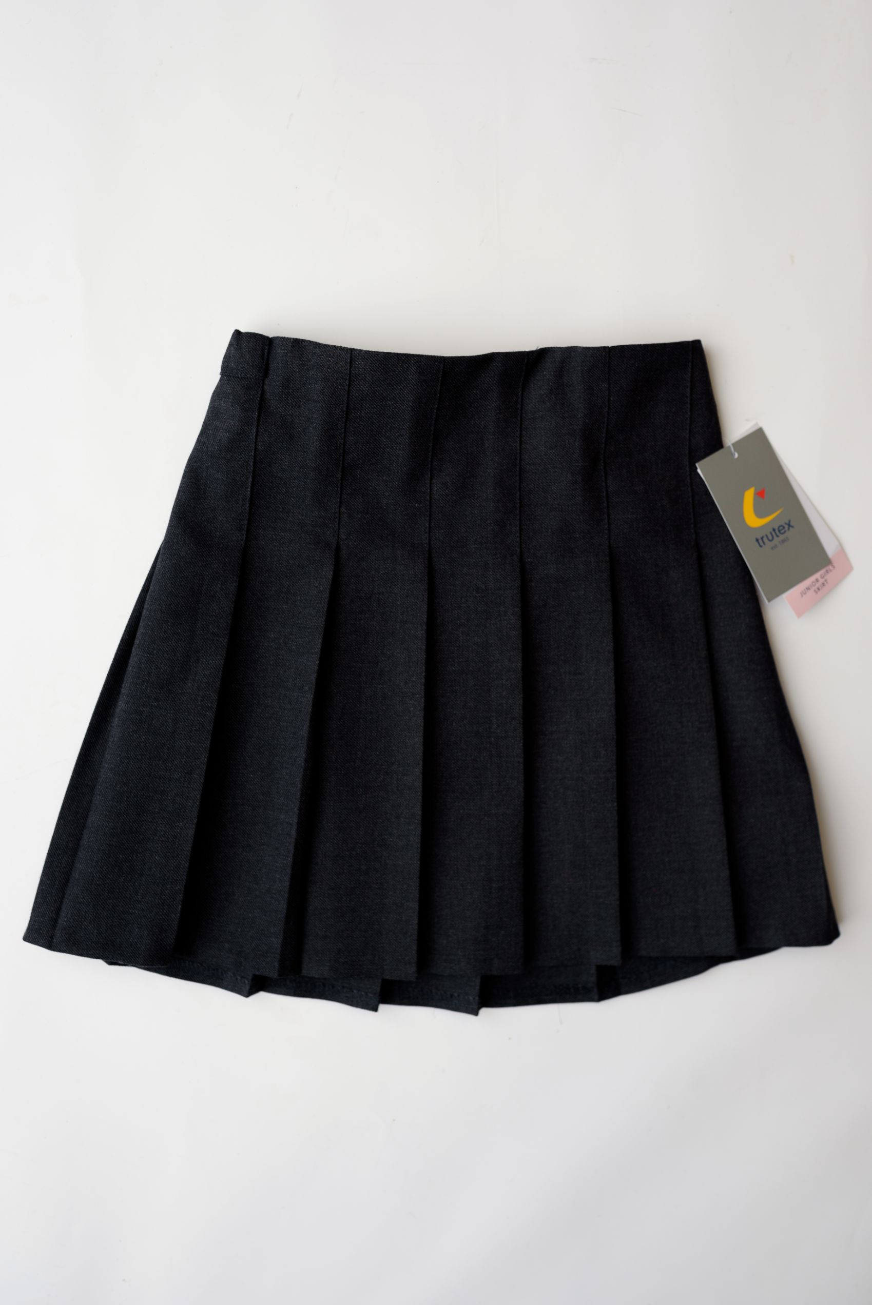 Trutex Pleated grey school skirt