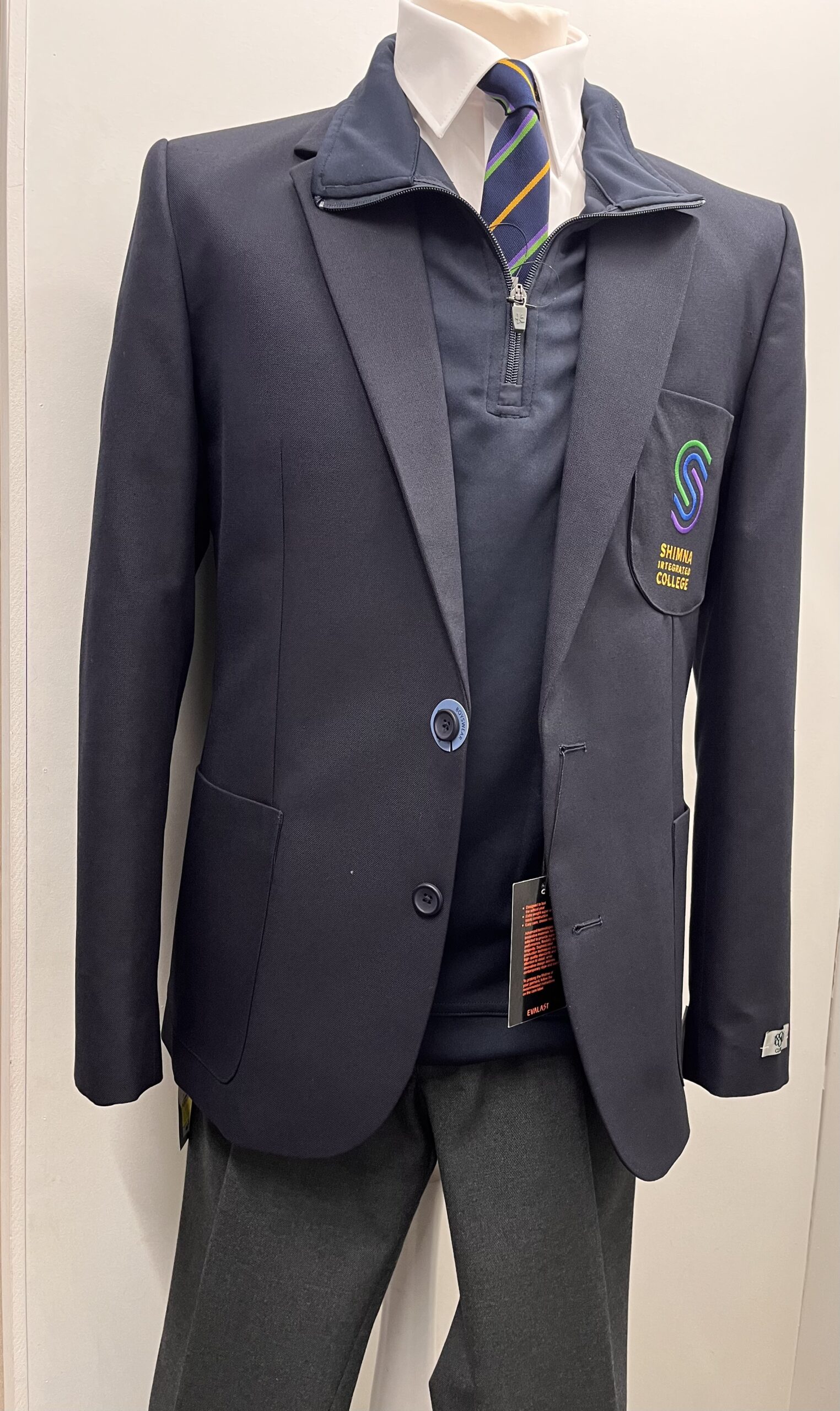 Shimna Integrated College Boys Navy Blazer