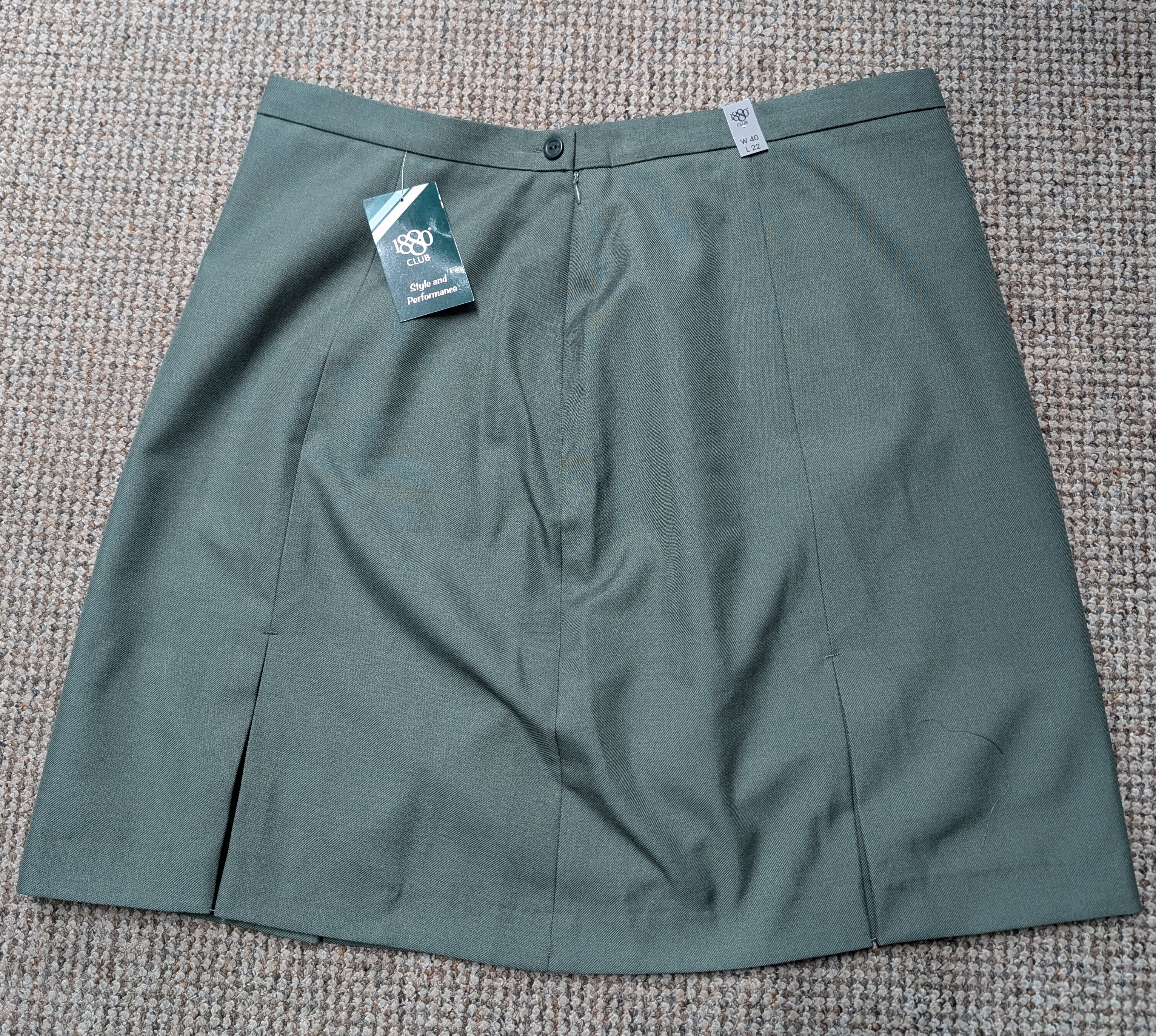 (New) - St Louis Grammar School Junior Girls 2 Pleat Skirt (Year 8-12)